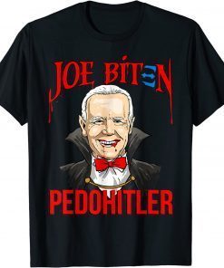 PedoHitler Funny Joe Biden Anti Joe Biden Halloween T-Shirt