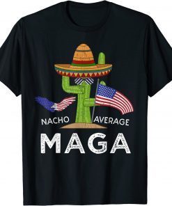 Pro Trump 2024 Election Humor, Funny Maga American Flag T-Shirt