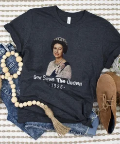 God Save The Queen 1926-2022 Rest In Peace Elizabeth II Classic Shirt