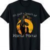 Happy Halloween ,Black Cat Moon Funny Halloween Costume Bunch of Hocus Pocus T-Shirt