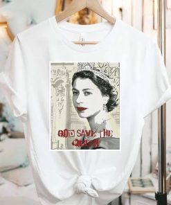 Rip Queen Elizabeth II ,Queen Of England Pop Art Queen Her Royal Highness T-Shirt