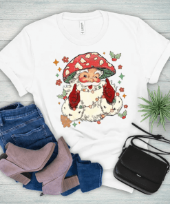 Merry Christmas Mushroom Lover, Mushroom Christmas Shirt