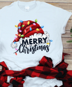 Santa Hat Christmas ,Christmas Holidays, Merry Christmas T-Shirt