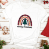 Merry Christmas, Christmas Rainbow T-Shirt
