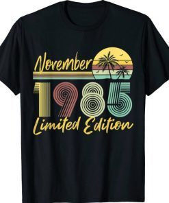 November 1985 Limited Edition – Happy Birthday T-Shirt