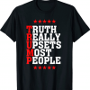 Official Trump Truth Really Upsets Most People Trump America 2024 T-Shirt