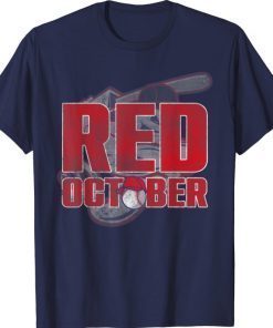 Red October Philly Philadelphia Baseball T-Shirt