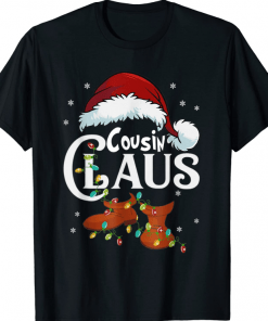 Cousin Claus Santa Funny Christmas Pajama Matching Family Funny Shirt