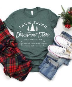 Farm Fresh Trees Christmas Tee Shirts