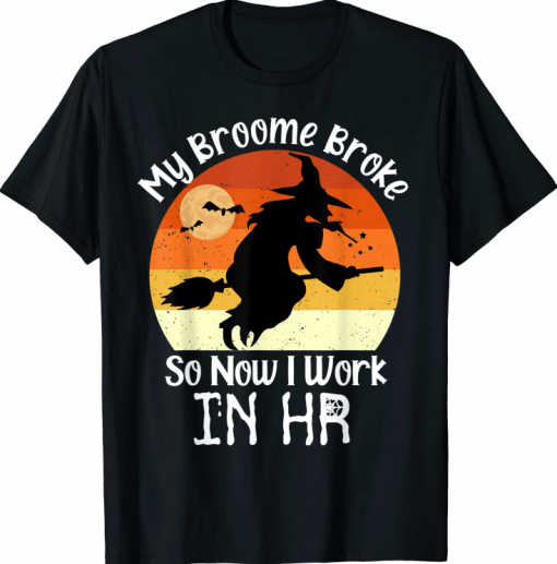 HR Witch Human Resources Halloween Costume Gift T-Shirt