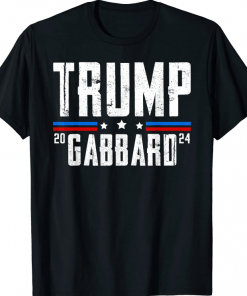 Donald Trump Tulsi Gabbard 2024 USA Flag Classic T-Shirt