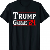 Donald Trump Tulsi Gabbard 2024 Conservative US Flag Gift T-Shirt
