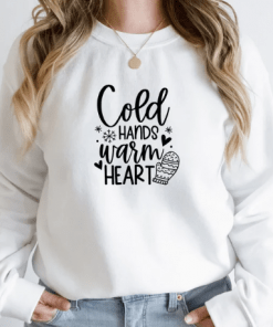 Cold Hands Warm Heart, Merry Christmas Classic T-Shirt