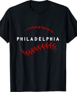 Philly Baseball Lovers Vintage Baseball Fans T-Shirt