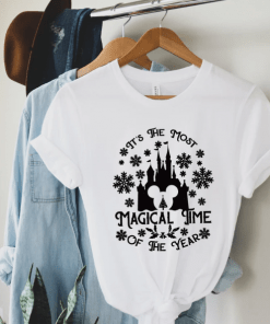 Disney Most Magical Time Christmas Shirt, Disneyworld Cruise Christmas 2023 T-shirt