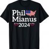 Phil Mianus Funny Presidential Election 2024 Parody Innuendo T-Shirt