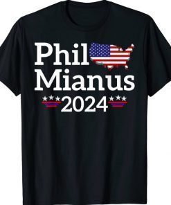 Phil Mianus Funny Presidential Election 2024 Parody Innuendo T-Shirt