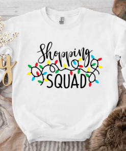 Christmas Shopping Squad ,Xmas Shopping Crew Matching Outfits T-Shirt