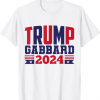 Donald Trump Tulsi Gabbard 2024 Politic President T-Shirt