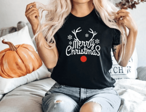 Merry Christmas, Cute Christmas, Holiday T-Shirt