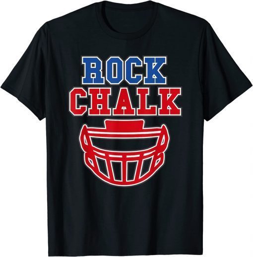 Rock Chalk Football Tee Shirt