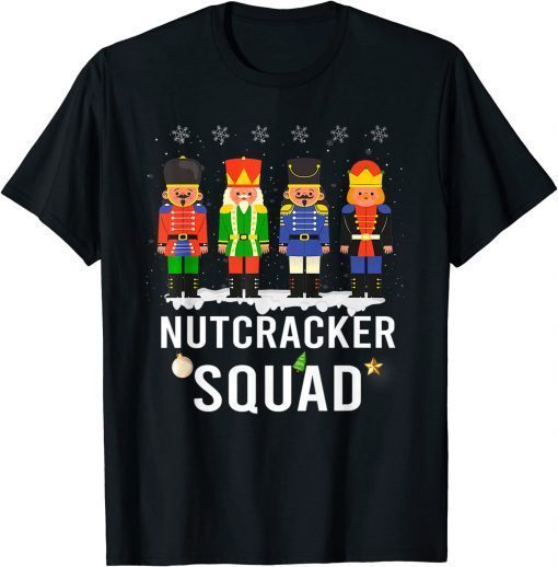 Nutcracker Squad Ballet Dance Matching Family Christmas Shirt