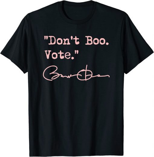 Don't Boo Vote - Barack Obama 2024 T-Shirt