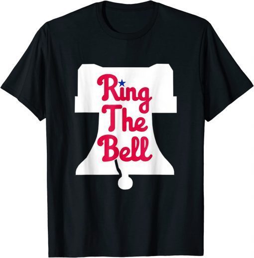 Vintage Philly Ring The Bell Philadelphia Baseball Christmas 2022 T-Shirt