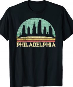 Classic Retro Vintage Philadelphia City Pennsylvania T-Shirt