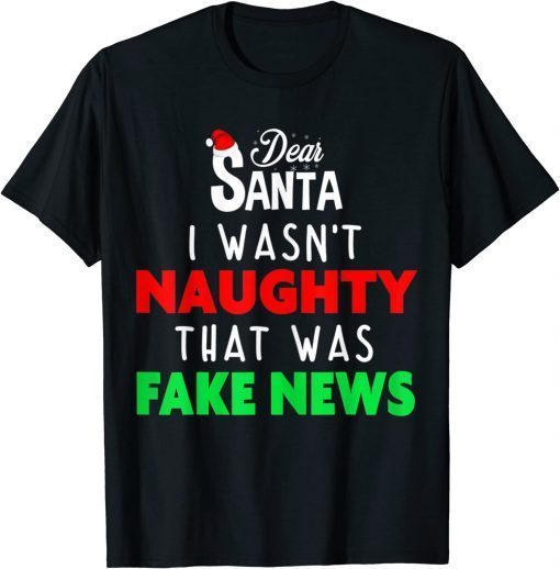 Trump Christmas Pajamas - Dear Santa 2023 T-Shirt
