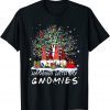 Funny Christmas Gnome Hanging With My Gnomies Xmas Men Women T-Shirt
