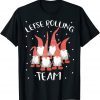 Lefse Rolling Team God Jul Gnome Tomte Xmas Santa Christmas T-Shirt