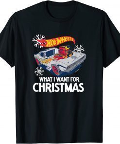 Hot Wheels - What I Want For Christmas T-Shirt