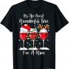 Full Of Christmas Spirit Red Wine Drinking Christmas Party T-Shirt