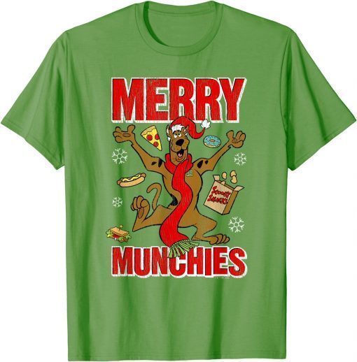 Funny Scooby-Doo Christmas Munchies Poster T-Shirt