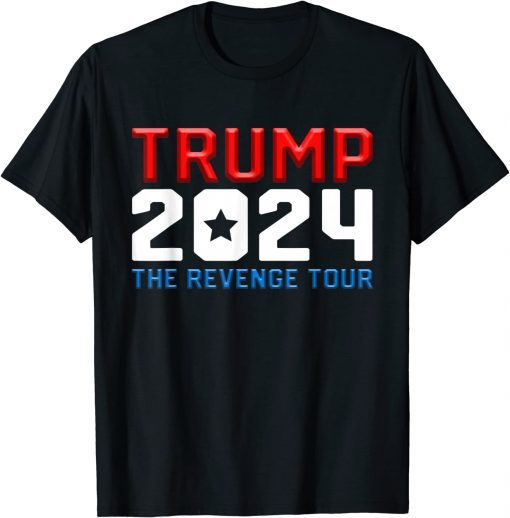 Trump 2024 The Revenge Funny Tour T-Shirt