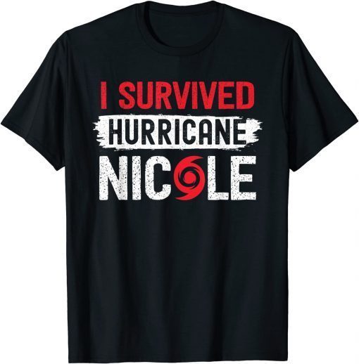 I survived Hurricane Nicole, Hurricane Nicole Survivor 2022 T-Shirt