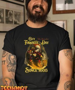 Guy Fawkes Day Bonfire Night 5th November Gunpowder Plot Men Classic Shirt