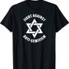 Fight Against Anti-Semitism Black and White Star of David Tee Shirts