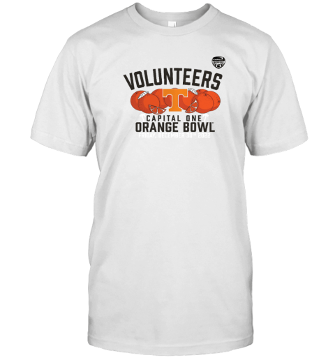 Tennessee 2023 Orange Bowl Game Capital One Shirts