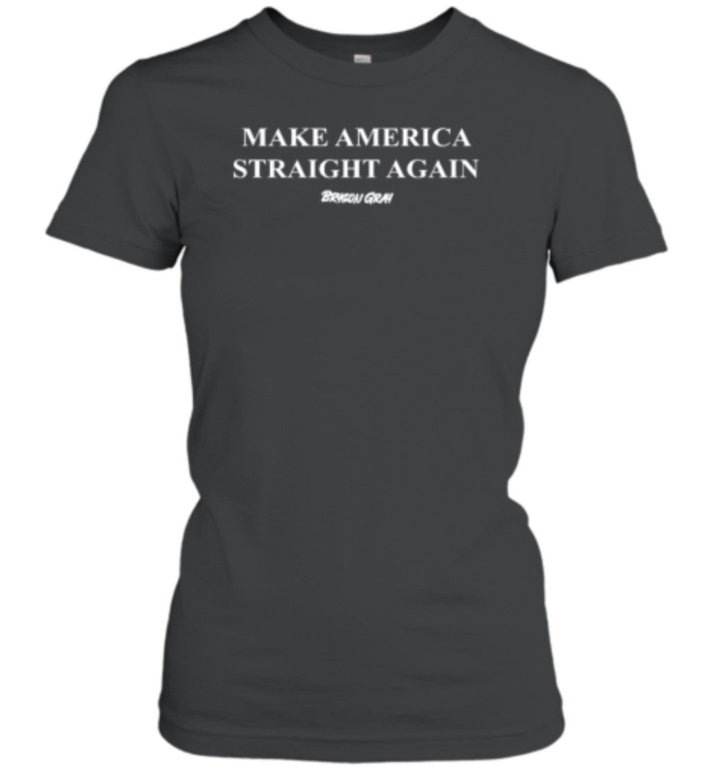 Make America Straight Again Bryson Gray Vintage Shirts
