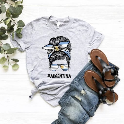 Argentina World Cup, Argentina Messy Bun, World Cup Winner Classic Shirt