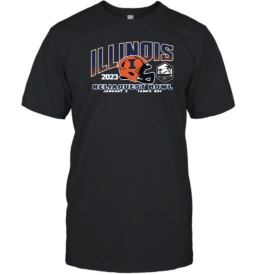 NCAA Reliaquest Bowl Illinois 2023 Champs Shirts