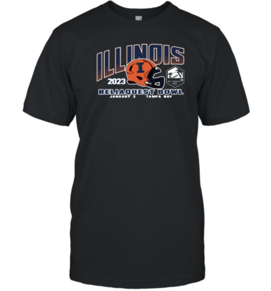 NCAA Reliaquest Bowl Illinois 2023 Champs Shirts - Breaktshirt