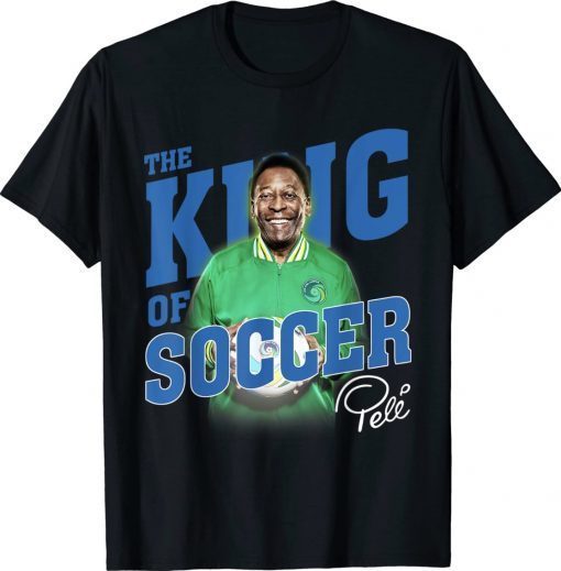 Number 10 Pele Brazil The Legend The King of Soccer Classic Shirts