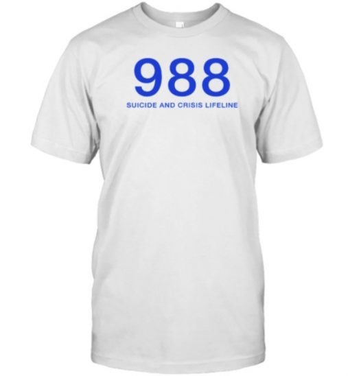 988 Suicide And Crisis Lifeline 2023 T-Shirt