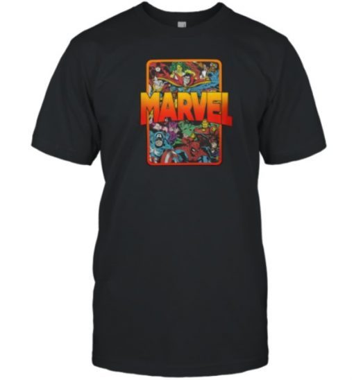 Marvel Comics Old School Characters 2023 T-Shirt