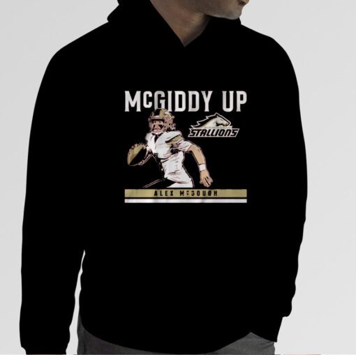 BIRMINGHAM STALLIONS: ALEX MCGOUGH MCGIDDY UP TEE SHIRTS