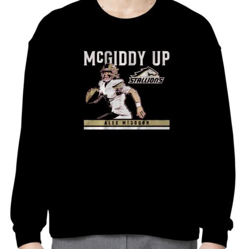 BIRMINGHAM STALLIONS: ALEX MCGOUGH MCGIDDY UP TEE SHIRTS