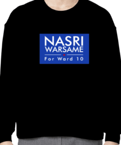 2023 DFL Nasri Warsame For Ward 10 Shirts